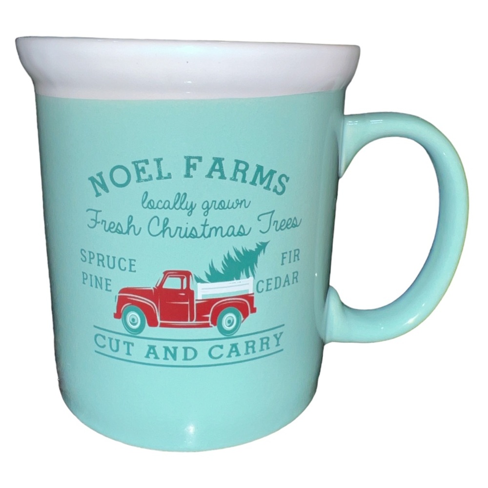 Noel Farms Fresh Christmas Trees Design pak coffee/Tea cup mug